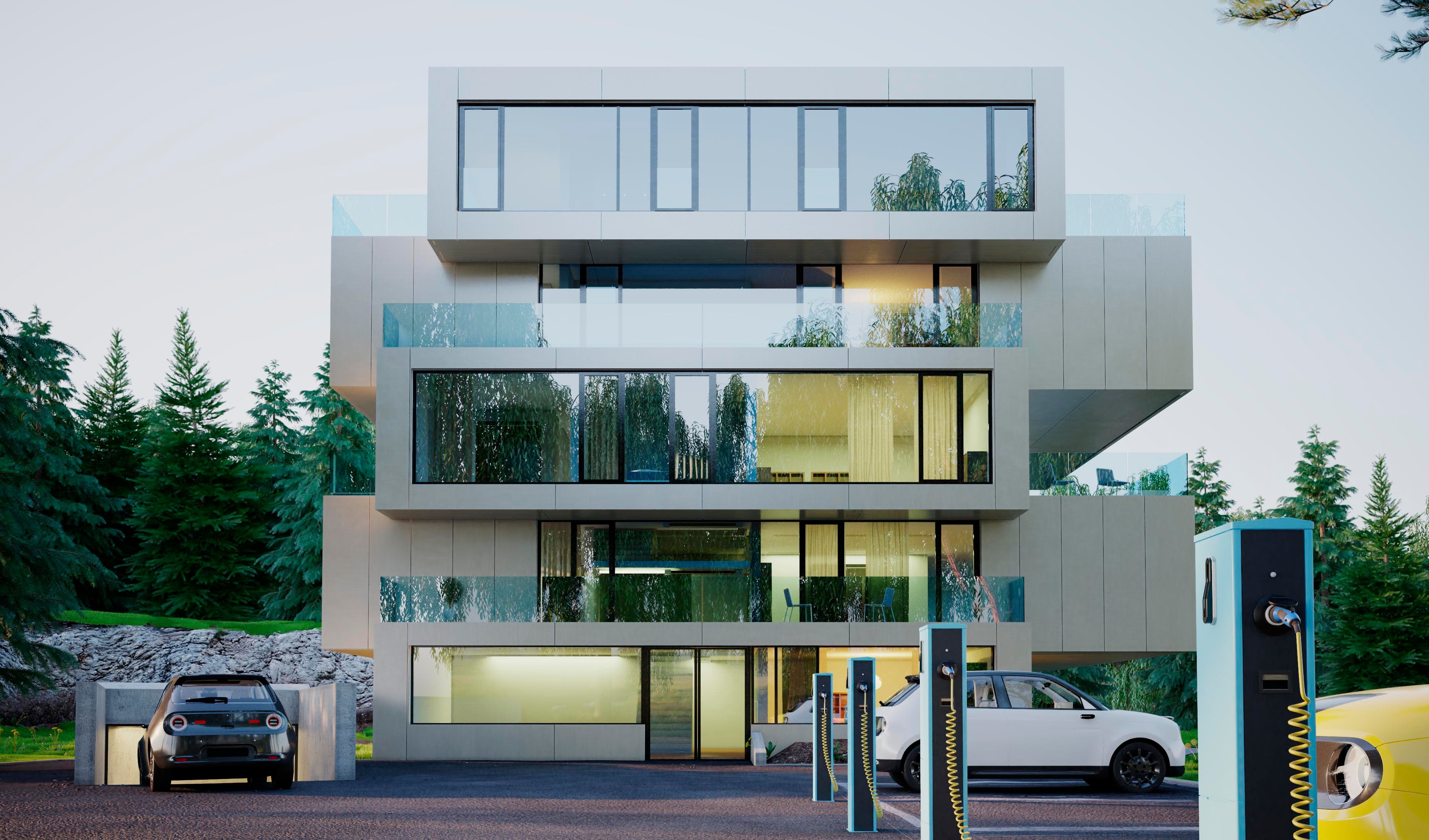 modren house